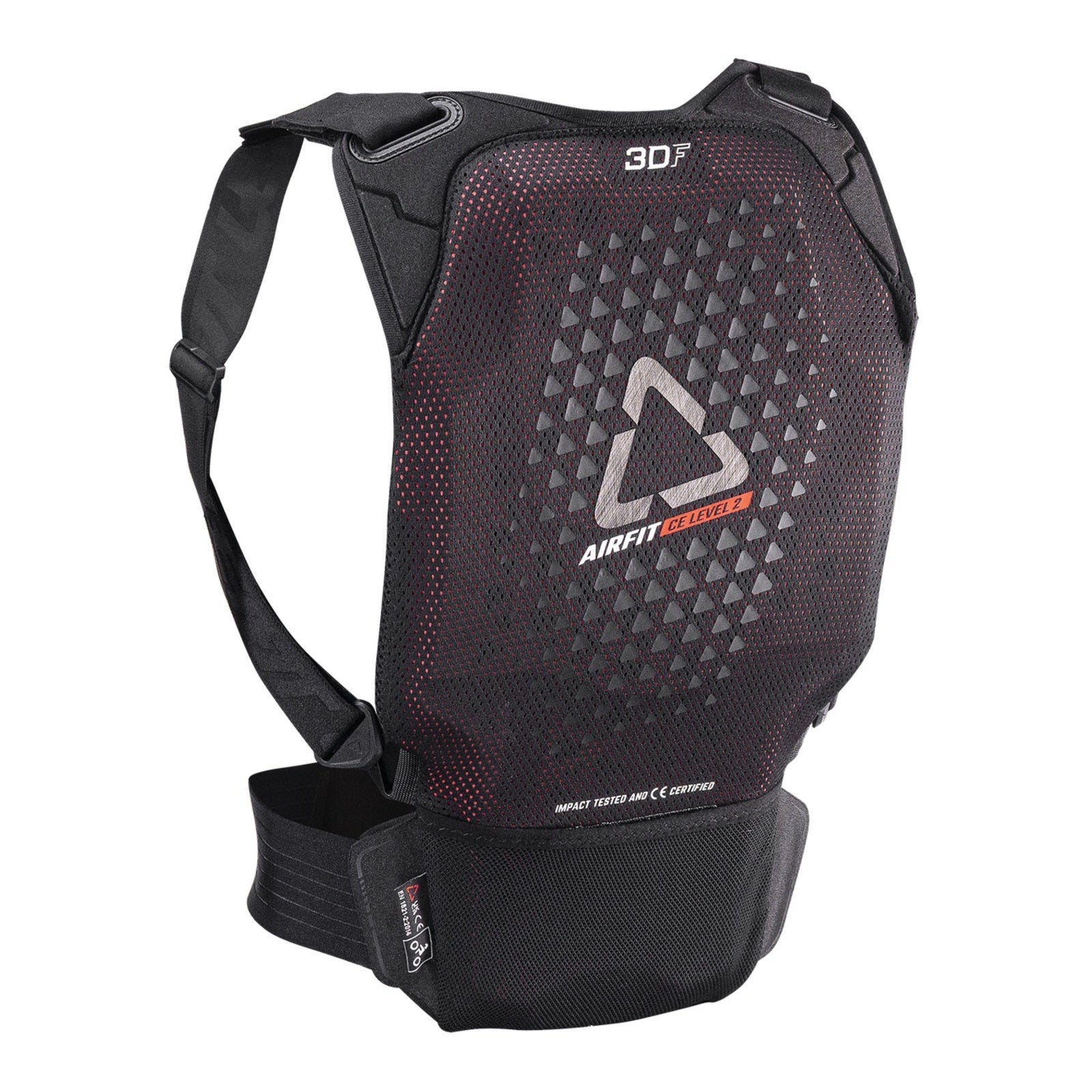 Leatt 3DF AirFit Back Protector Evo - Black (S/M 160-172cm) LE5026011010#