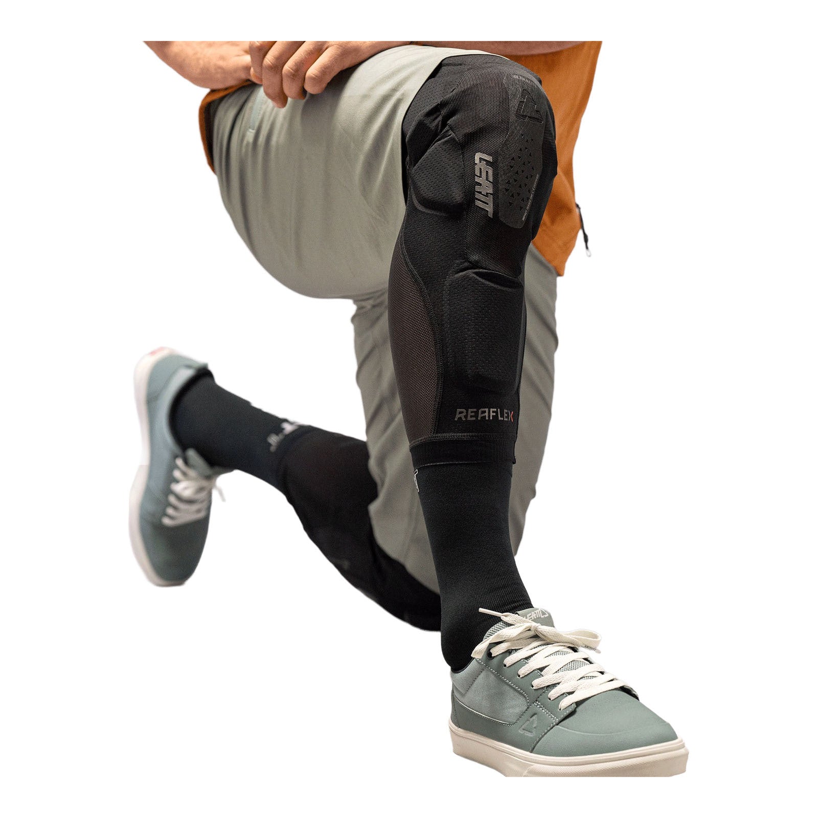 Leatt ReaFlex Knee Guard Ultralite EXT - Black (L) LE5026011512#