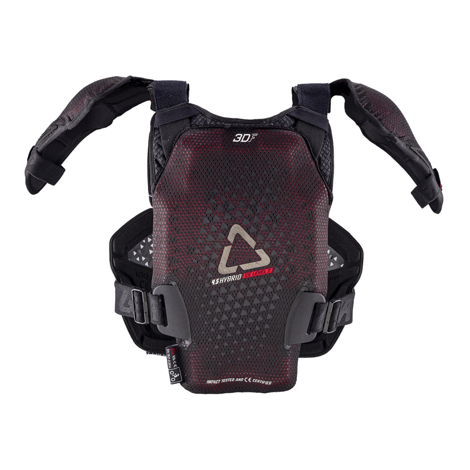 Leatt Chest Protector 4.5 Hybrid Pro Junior - Black (L/XL) LE5026011861#