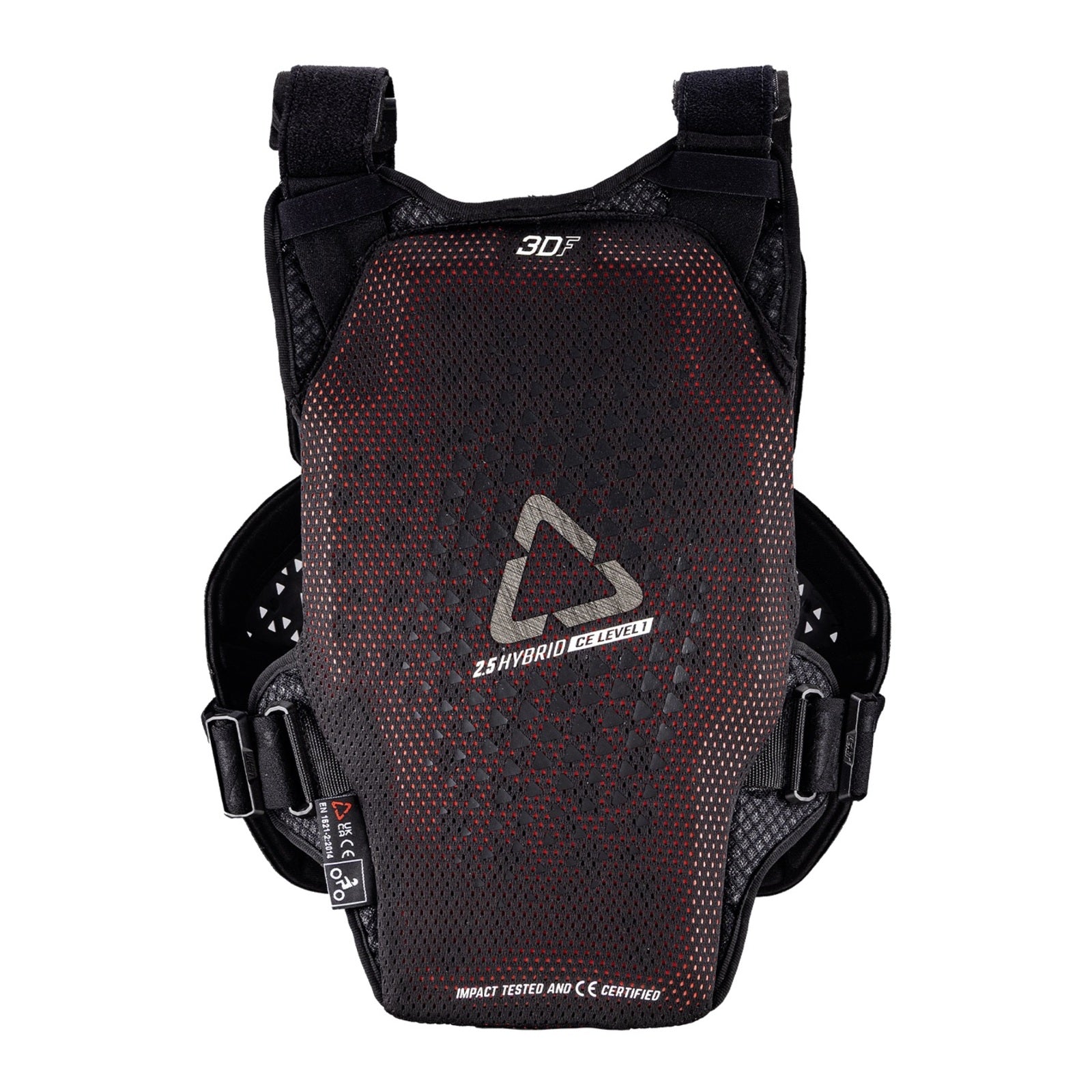 Leatt 2.5 Hybrid Chest Protector Junior - Black (S/M 134-146cm) LE5026011910#