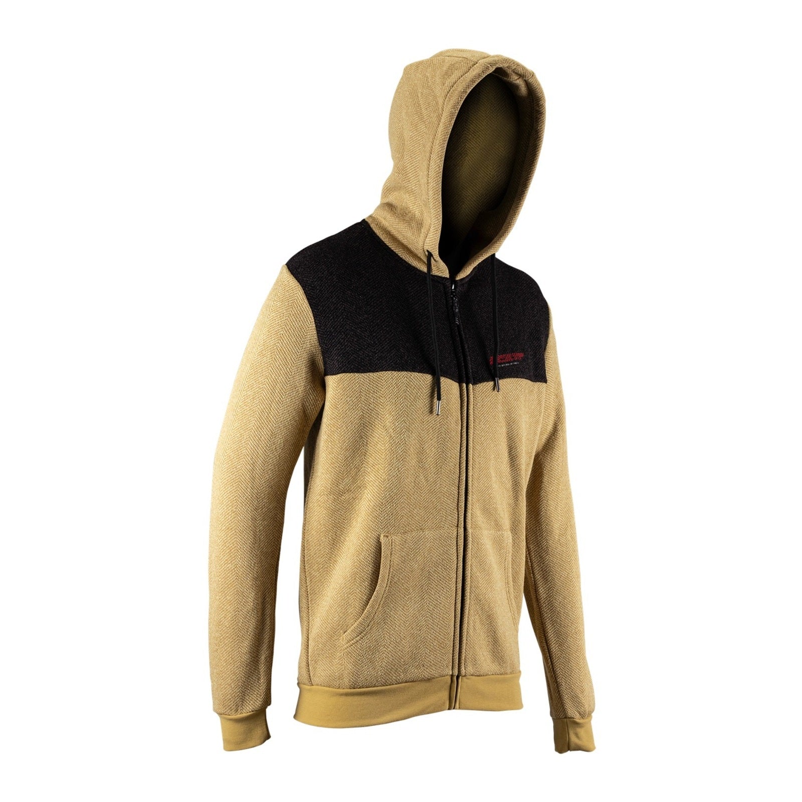 Leatt Tech Zip Hoodie - Brass Brown (L/US42/EU52) LE5026081792#