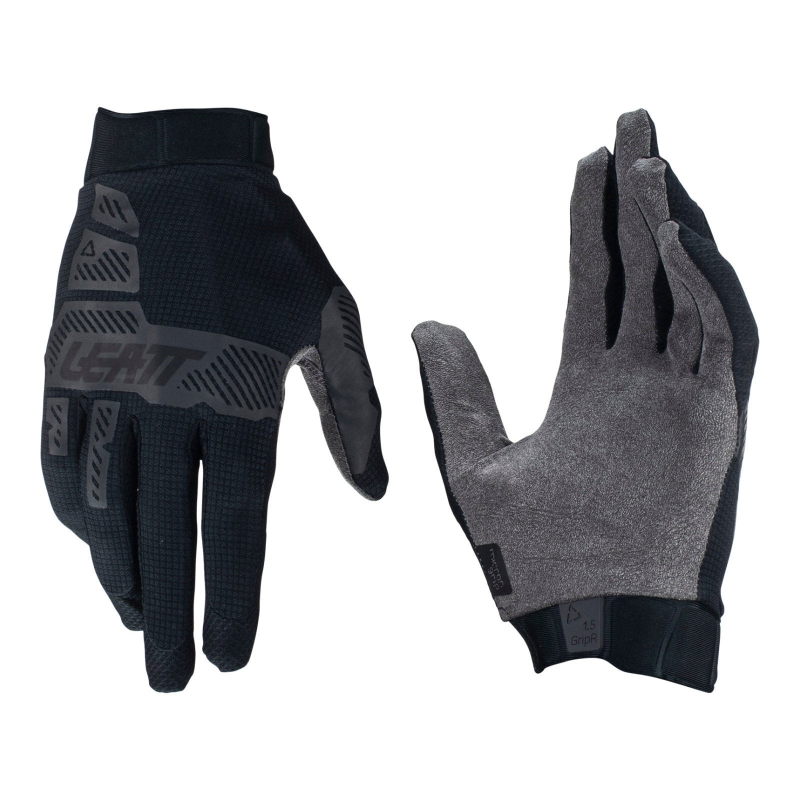 Leatt 2025 1.5 GripR Glove - Stealth (2XL) LE6024090294#