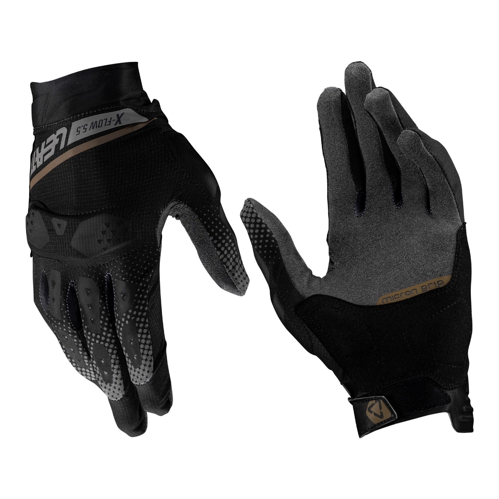 Leatt 5.5 ADV X-Flow Glove (Short) - Stealth (S) LE6025101961#