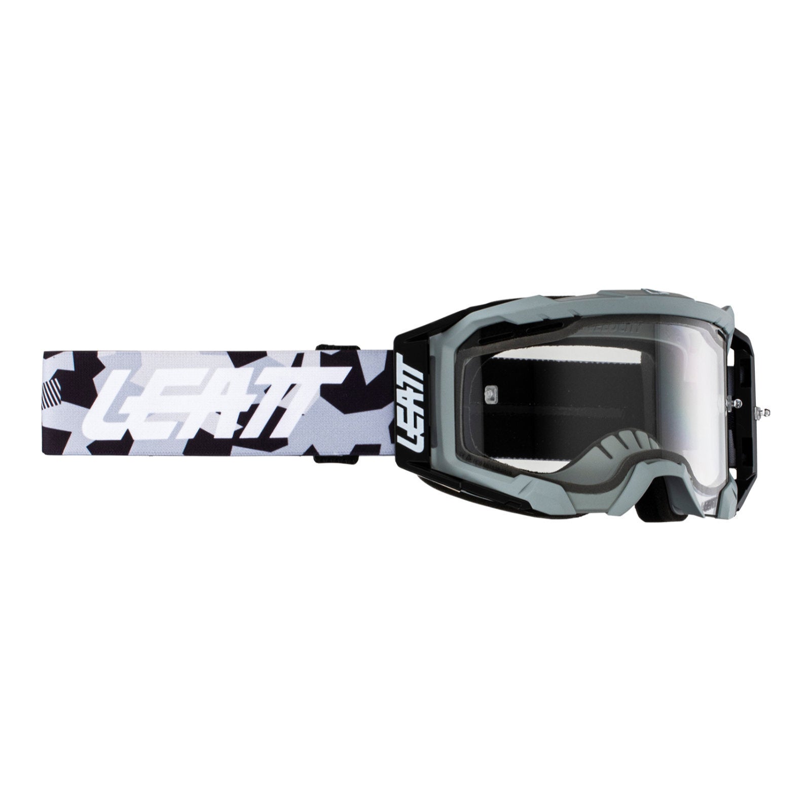 Leatt 5.5 Velocity Enduro Goggle - Forge / Clear 83% LE8024070300#