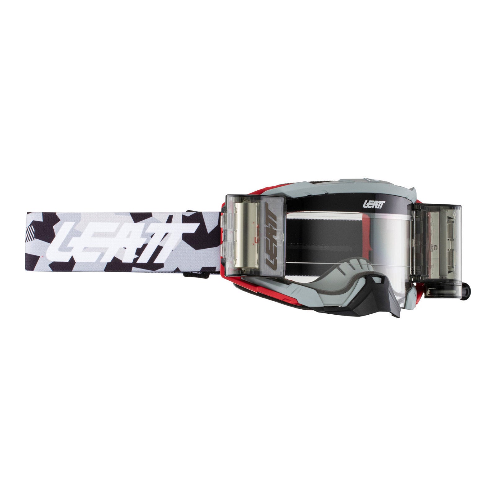 Leatt 5.5 Velocity Goggle Roll-Off - Forge / Clear 83% LE8024070400#