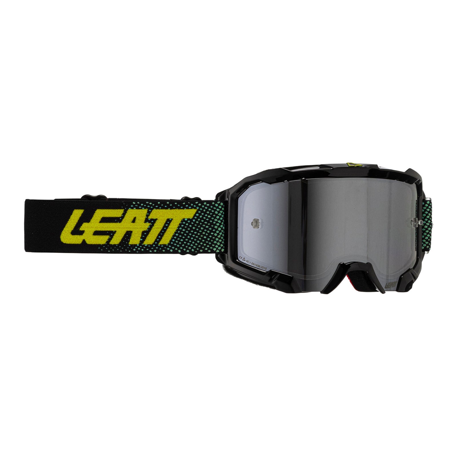 Leatt 4.5 Velocity Goggle Iriz - Black / Silver 50% LE8025200610#