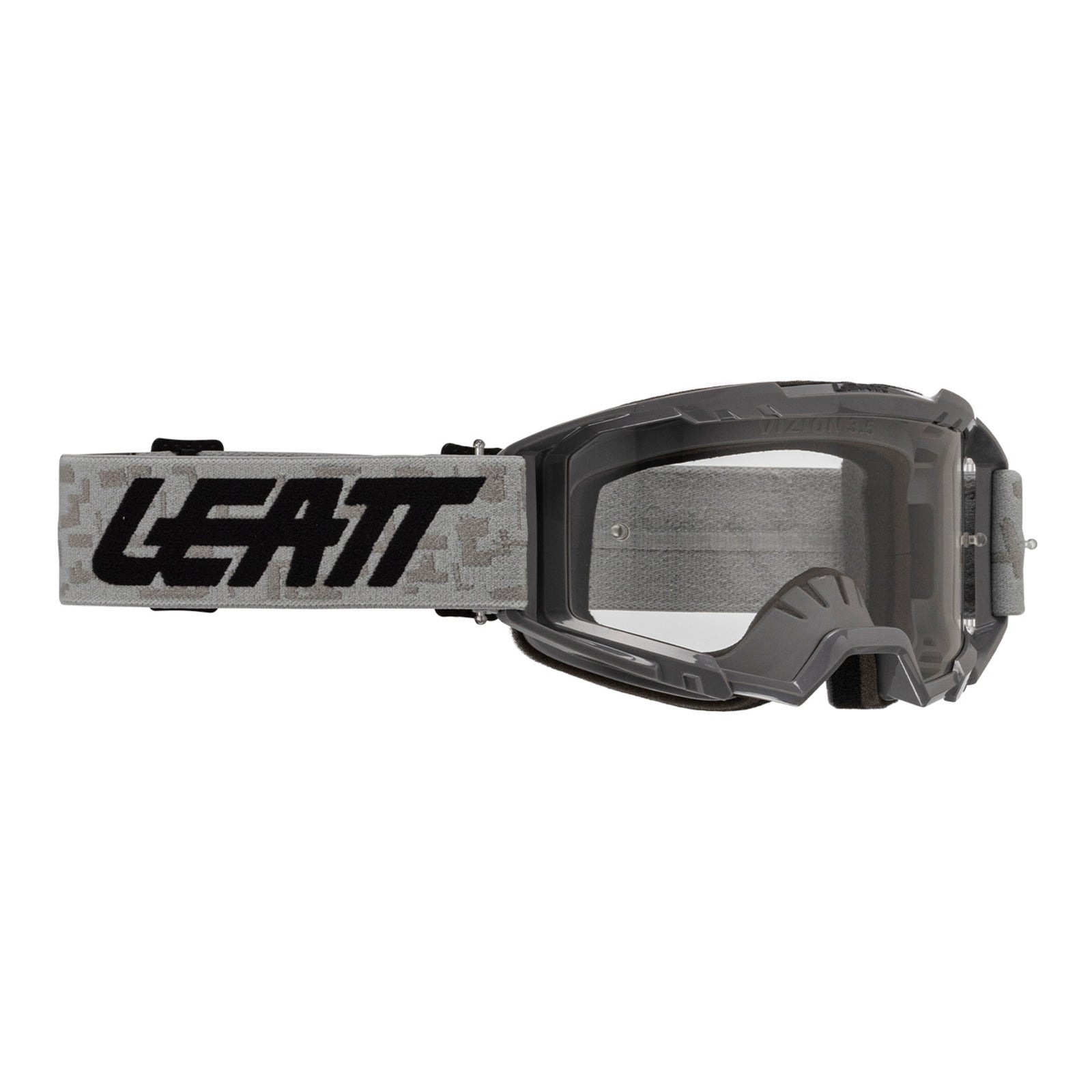 Leatt 3.5 Vizion Goggle - Grey / Clear 90% LE8025250220#