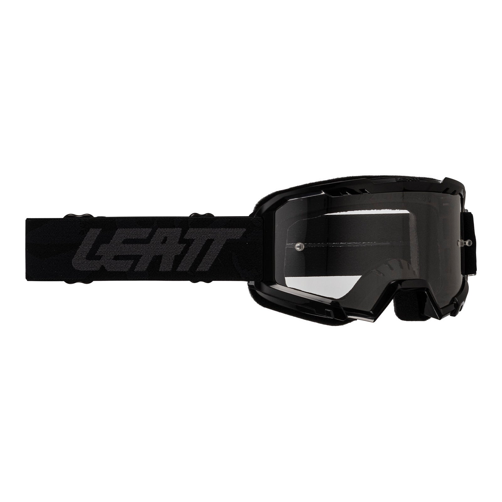 Leatt 2.5 Vizion Goggles (Small) - Stealth / Clear 90% LE8025250560#