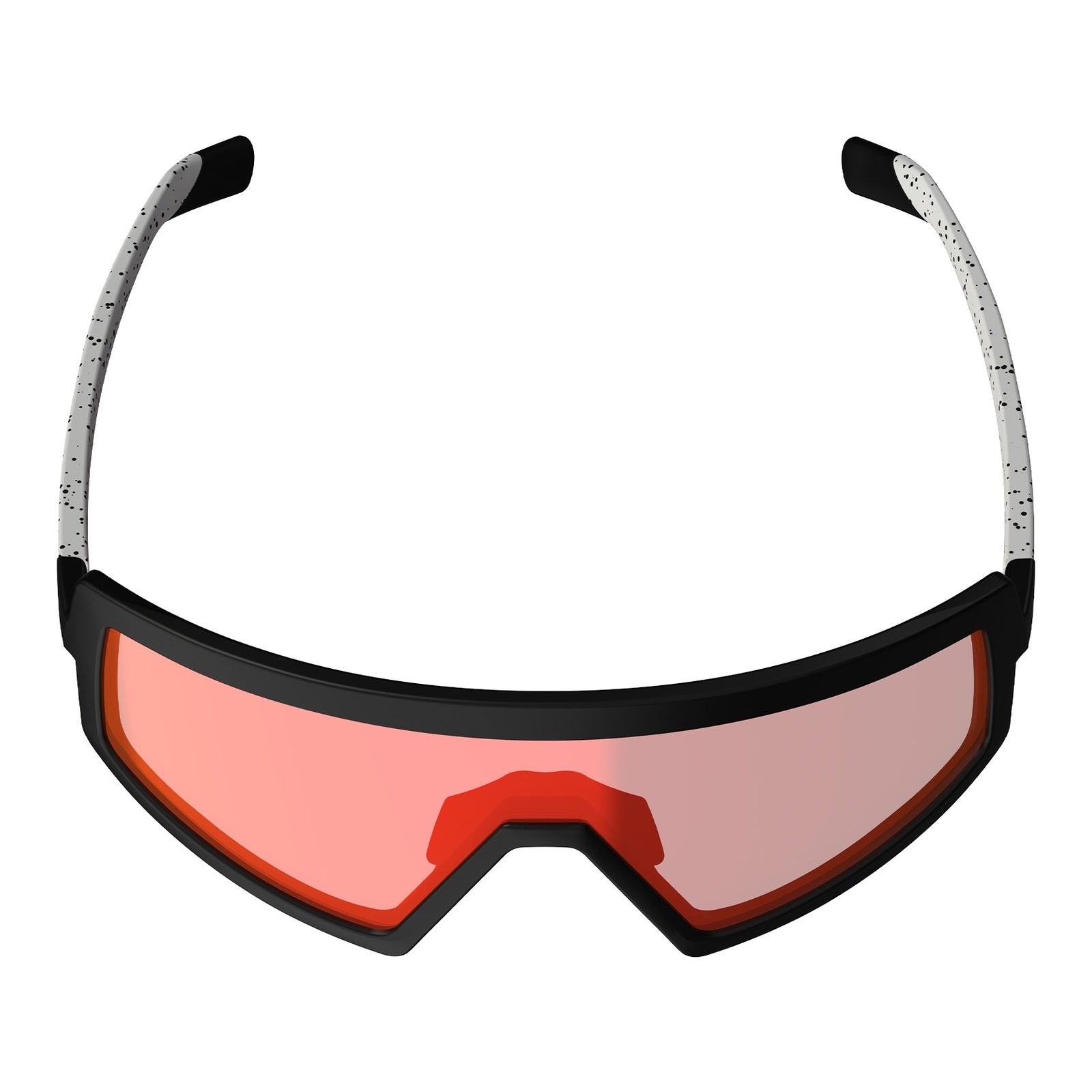 Leatt MadViz One Sunglasses - Black / White Iriz Red 15 VLT LE8026013640#