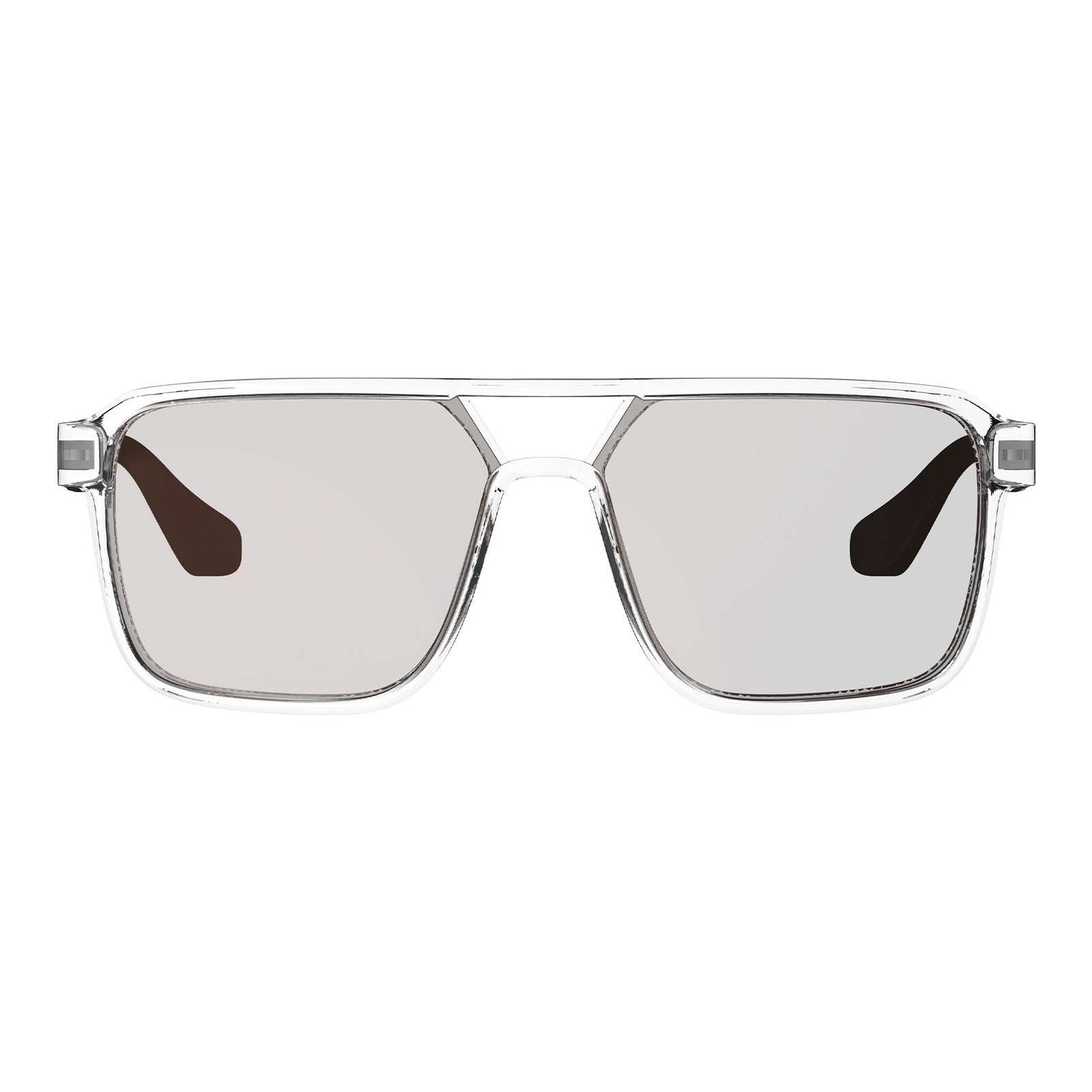 Leatt TheViz Sunglasses Pyrenees - Clear/Silver Polarized Silver 20 VLT LE8026013810#