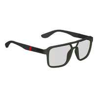 Leatt TheViz Sunglasses Pyrenees - Satin Green Polarized Silver 20 VLT LE8026013820#