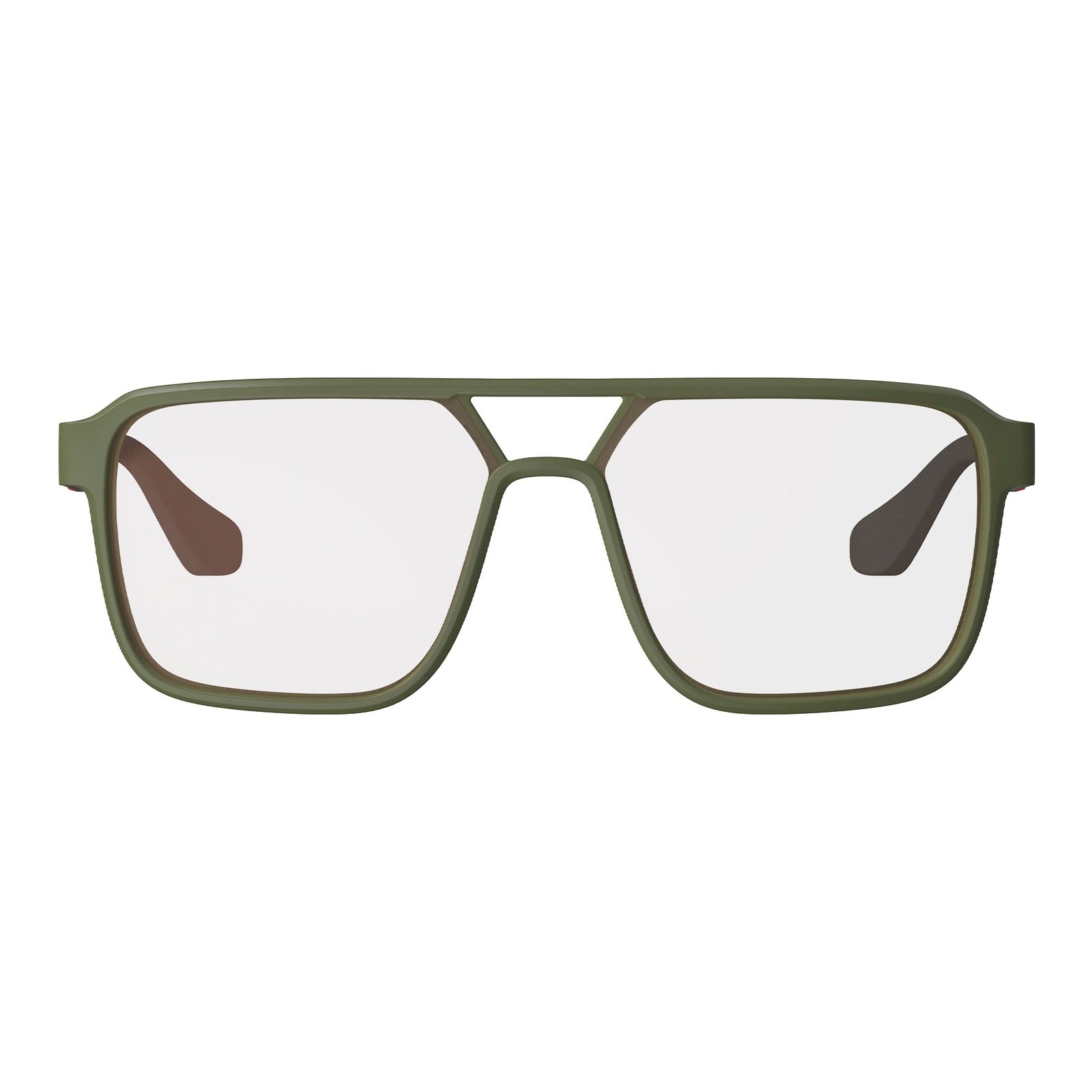 Leatt TheViz Sunglasses Pyrenees - Satin Green Polarized Silver 20 VLT LE8026013820#