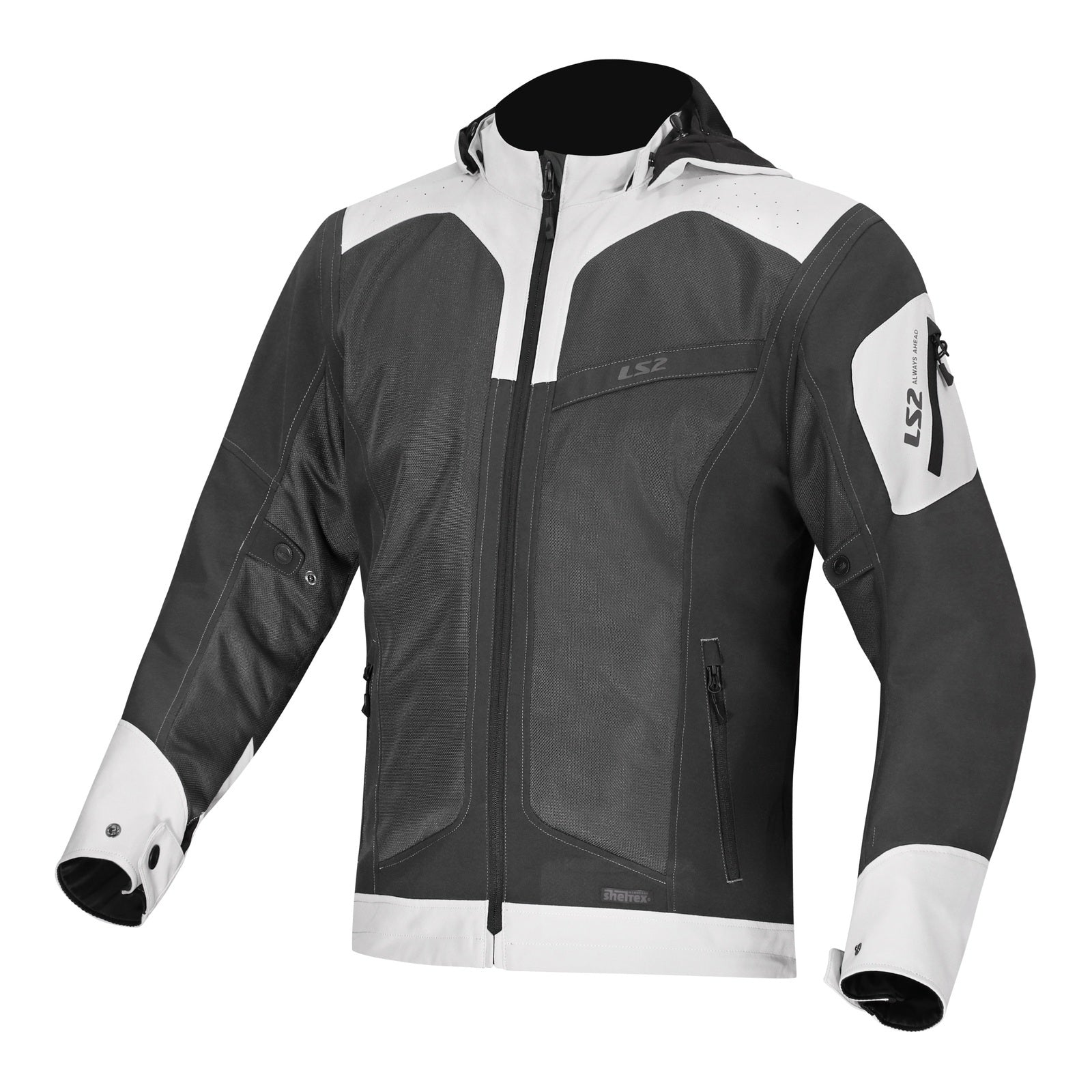 LS2 Bolton Air Jacket - Green / Grey (3XL) LS264300S01070700#