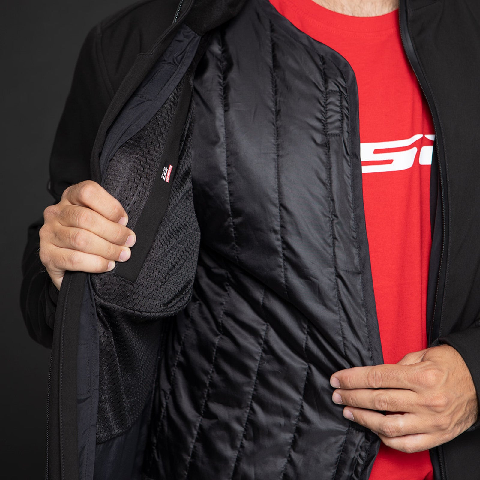 LS2 Bolton Men's Jacket - Black (5XL) LS2A64240W01125XL#