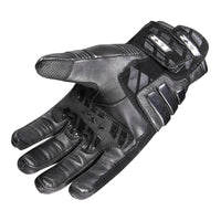 LS2 Octane Men's Waterproof Leather Gloves - Black (M) LS2A70070W0112MED#