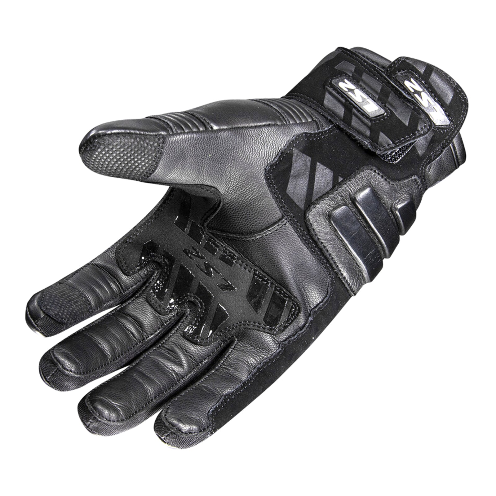 LS2 Octane Men's Waterproof Leather Gloves - Black (XL) LS2A70070W0112XL#