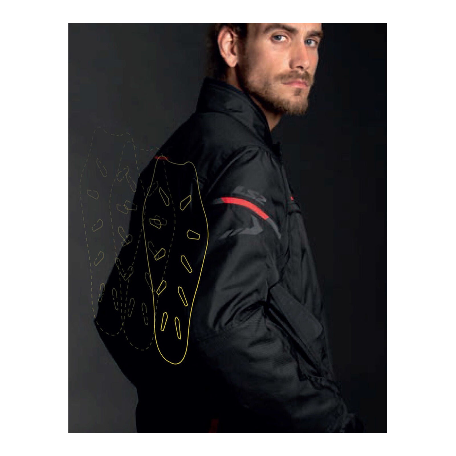 LS2 Back Protector (S-L) LS2A820641PTB02#
