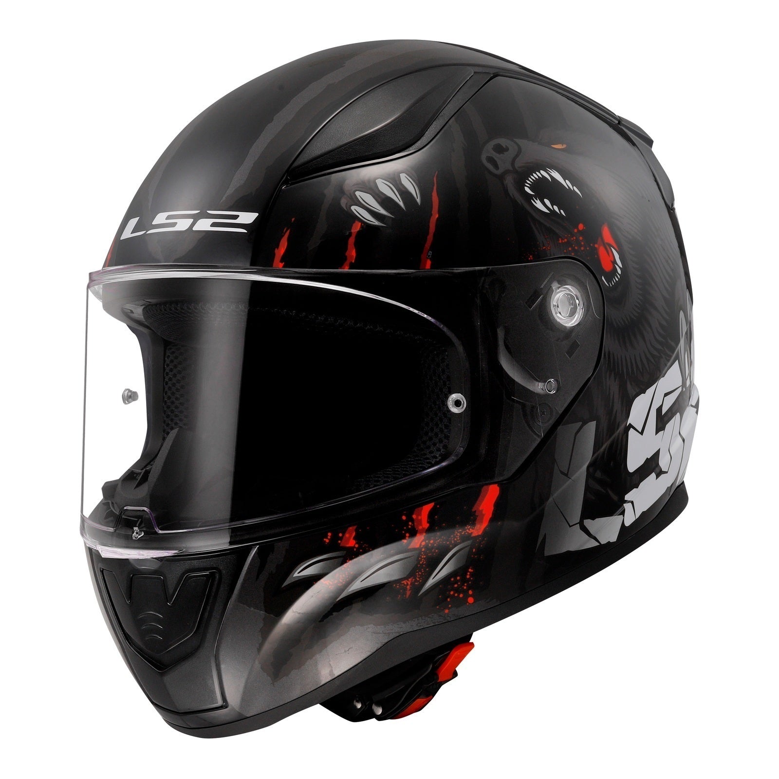 LS2 FF353 Rapid II (2XL) Claw - Black 06 LS2FF3532CLB2XL#