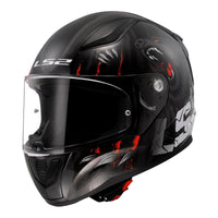 LS2 FF353 Rapid II (S) Claw - Black 06 LS2FF3532CLBS#