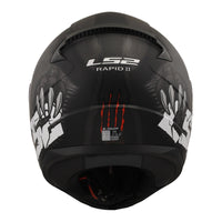 LS2 FF353 Rapid II (XS) Claw - Black 06 LS2FF3532CLBXS#