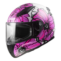 LS2 FF353 Rapid II (XS) Poppies - Pink 06 LS2FF3532POPXS#