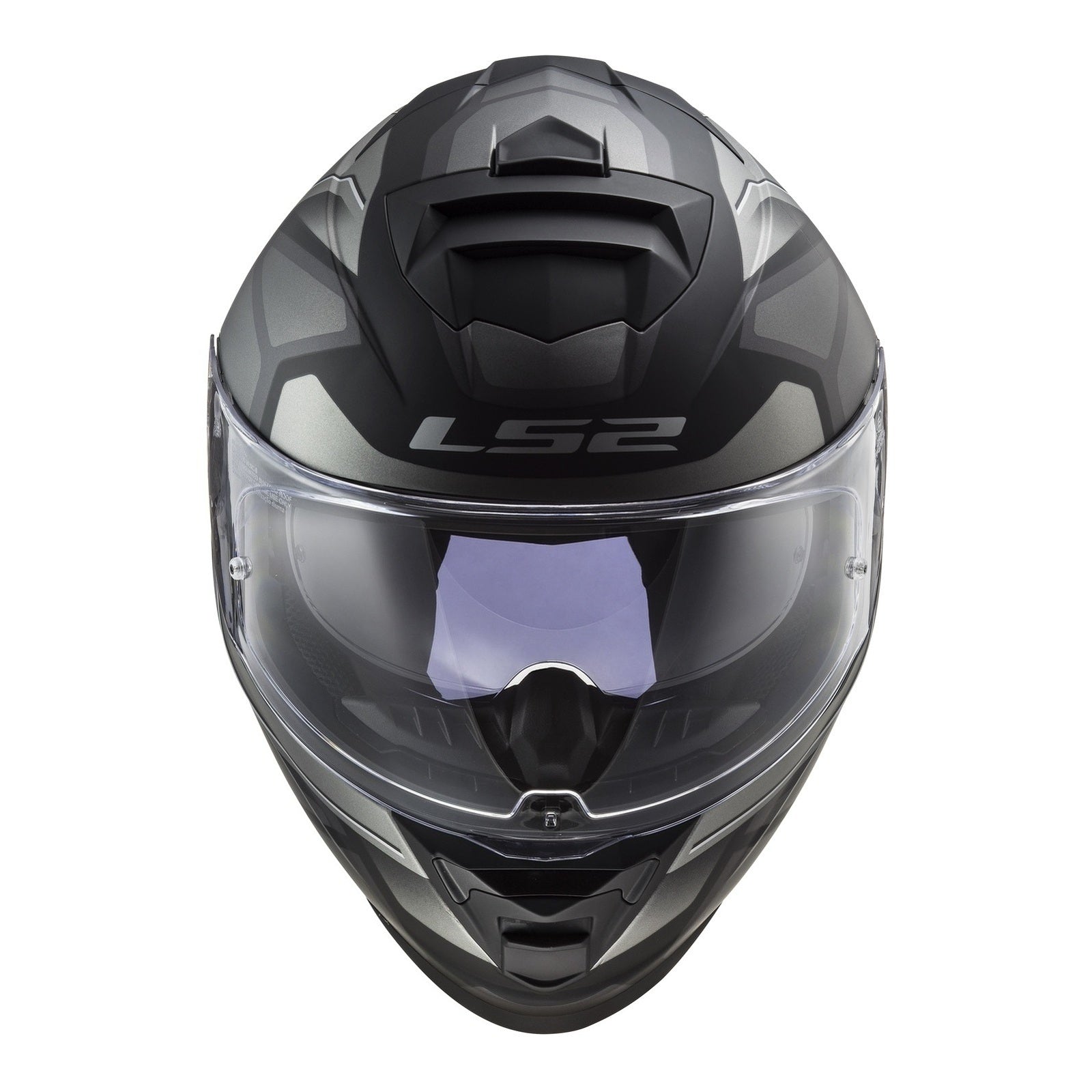 LS2 FF800 Storm II (S) Faster - Matte Titanium 06 LS2FF8002FASMTIS#
