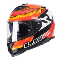 LS2 FF800 Storm II (XS) Rinaldi Replica - Orange 06 LS2FF8002RINAXS#