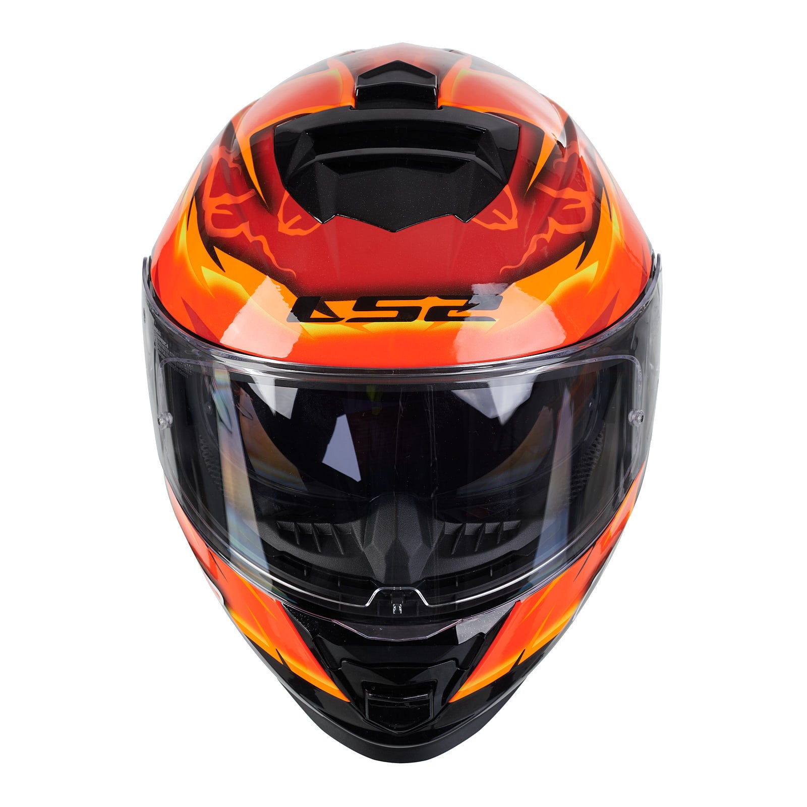 LS2 FF800 Storm II (XS) Rinaldi Replica - Orange 06 LS2FF8002RINAXS#