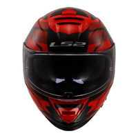 LS2 FF800 Storm II (M) Tracker - Black / Red 06 LS2FF8002TRBRM#