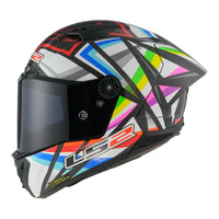 LS2 FF805 Thunder Carbon GP Aero Flash Helmet (M) - Black LS2FF805FBM#