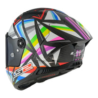 LS2 FF805 Thunder GP Aero Flash Helmet - Black (XL) LS2FF805FBXL#
