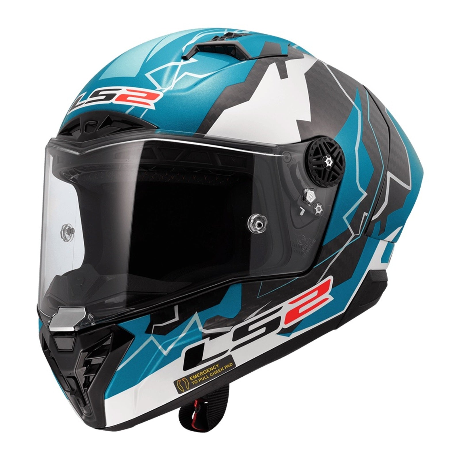 LS2 FF805 Thunder GP Aero Helmet - Huertas Replica (L) LS2FF805GPAHUERTL#
