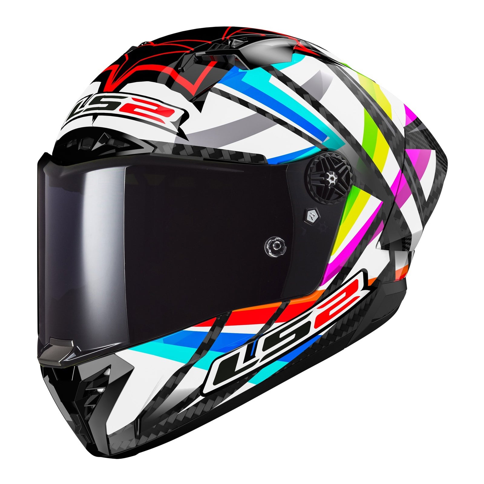 LS2 FF805 Thunder GP Pro (FIM) Helmet - Flash (2XL) LS2FF805GPFLA2XL#