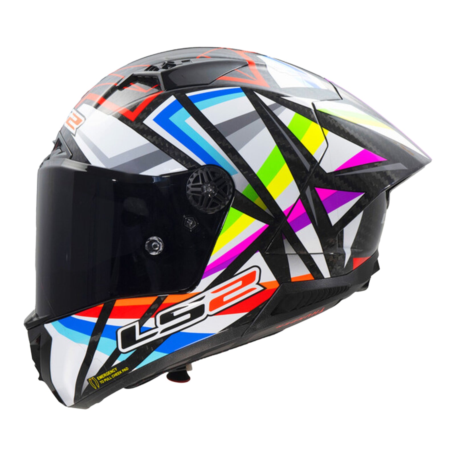 LS2 FF805 Thunder GP Pro (FIM) Helmet - Flash (2XL) LS2FF805GPFLA2XL#