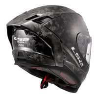 LS2 FF807 Dragon Forged Helmet - Gloss Carbon 06 (L) LS2FF807CARBFRGL#