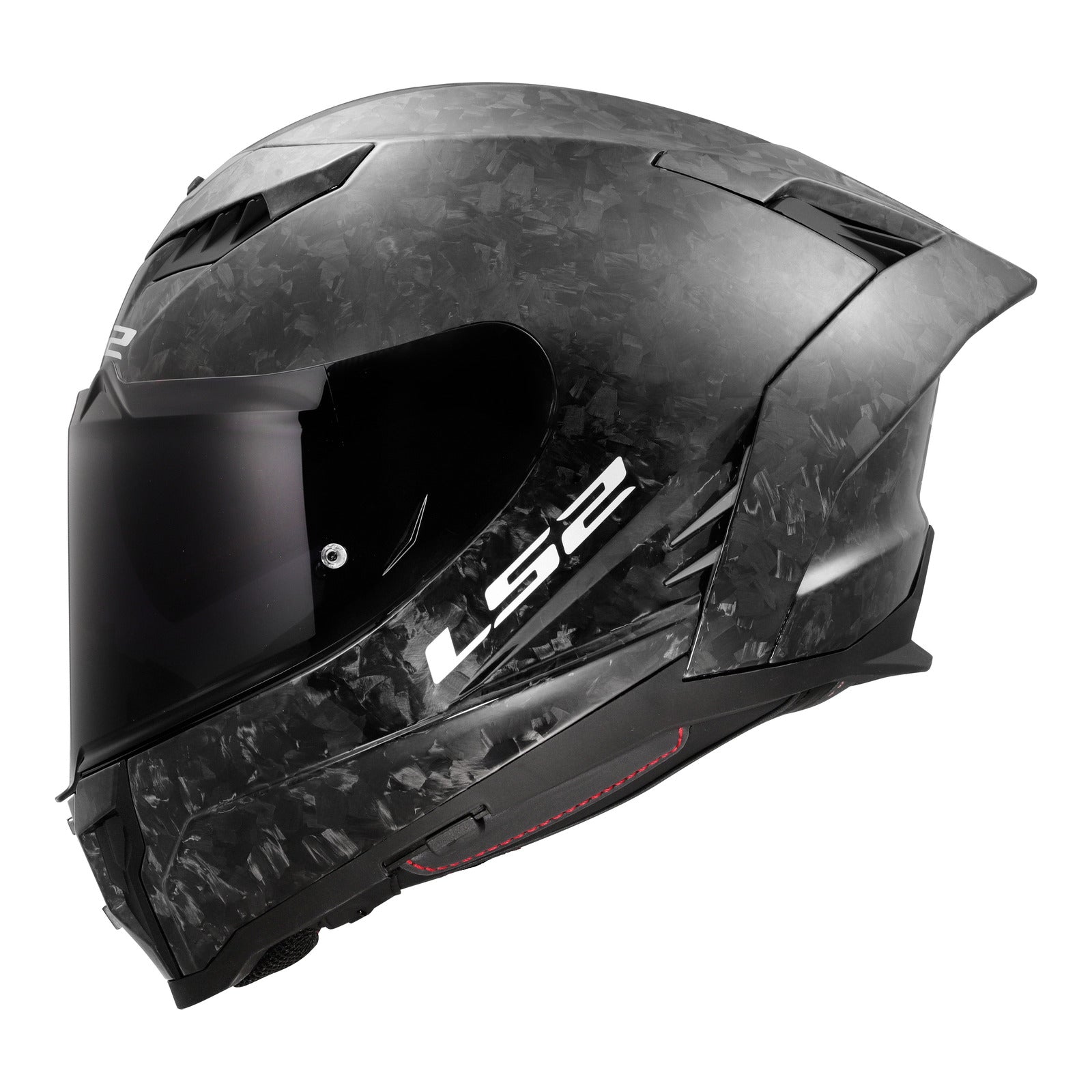 LS2 FF807 Dragon Forged Helmet - Gloss Carbon 06 (XS) LS2FF807CARBFRGXS#