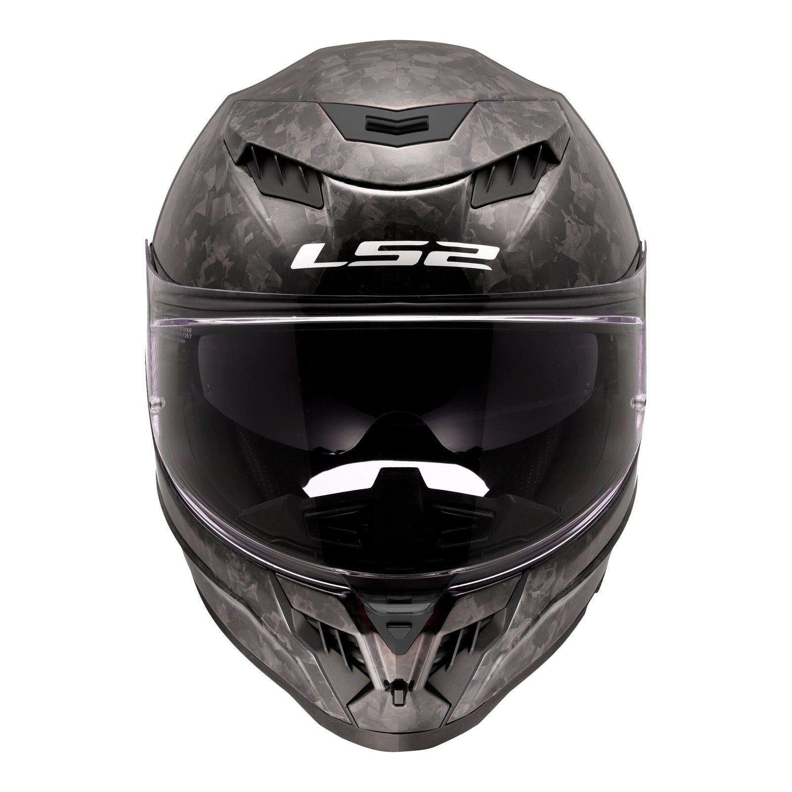 LS2 FF807 Dragon Forged Helmet - Gloss Carbon 06 (XS) LS2FF807CARBFRGXS#