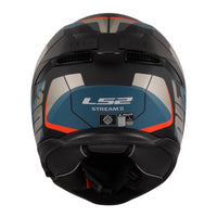 LS2 FF808 Stream II Road Helmet - Matte Black / Blue (M) 06 LS2FF8082ROADM#
