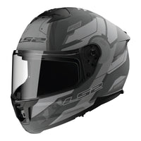 LS2 FF808 Stream II (2XL) Shadow - Matte Titanium / Grey 06 LS2FF8082SMTG2XL#