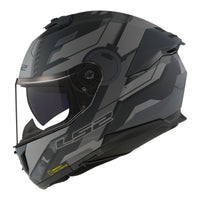 LS2 FF808 Stream II (2XL) Shadow - Matte Titanium / Grey 06 LS2FF8082SMTG2XL#