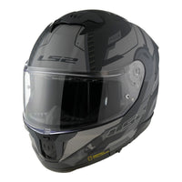 LS2 FF808 Stream II (L) Shadow - Matte Titanium / Grey 06 LS2FF8082SMTGL#