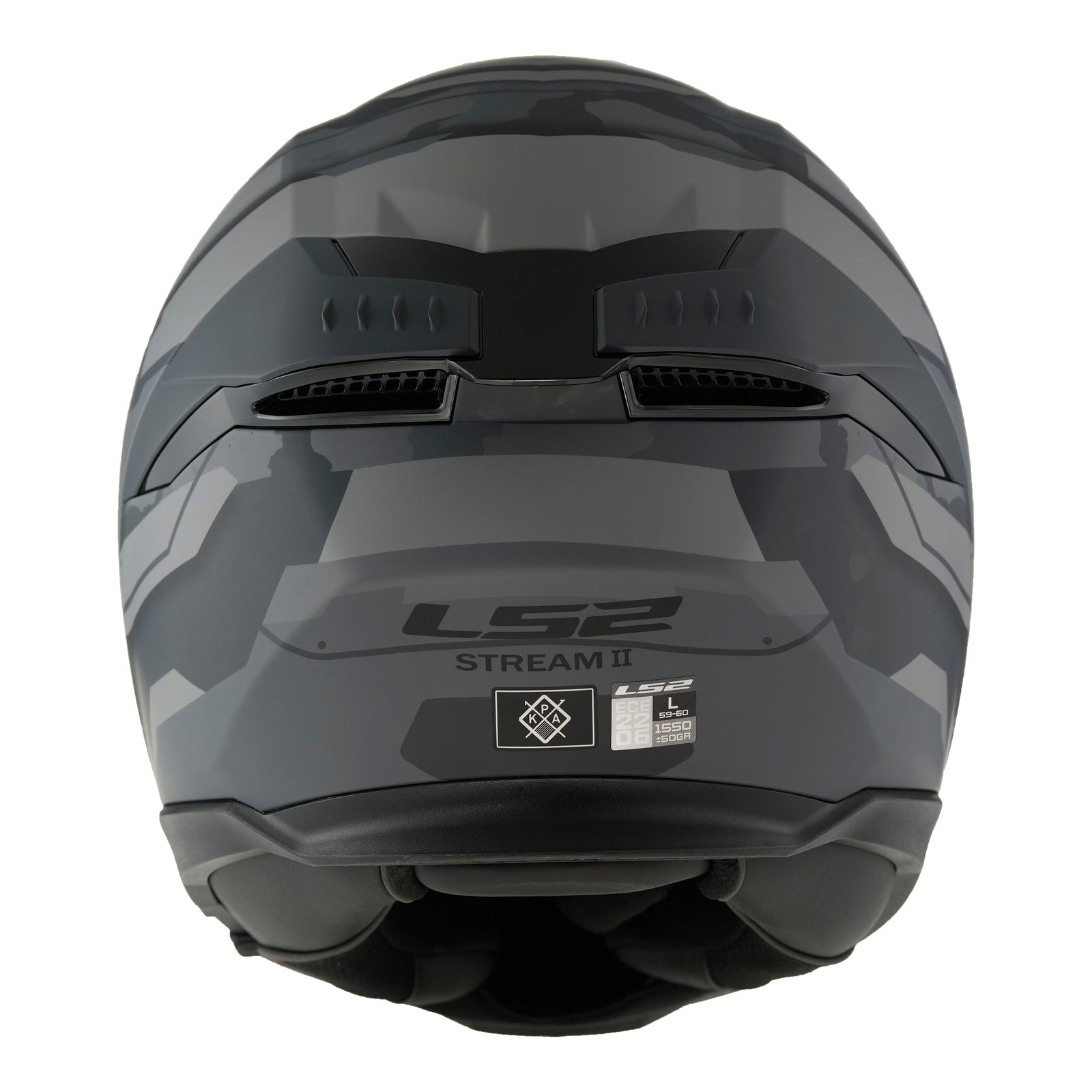 LS2 FF808 Stream II (XL) Shadow - Matte Titanium / Grey 06 LS2FF8082SMTGXL#