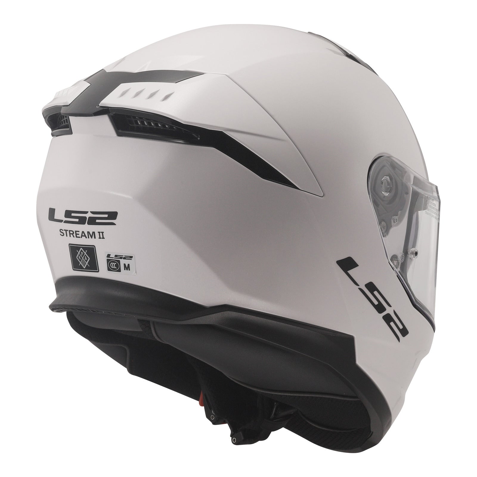 LS2 FF808 Stream II (2XL) White 06 LS2FF8082WHT2XL#