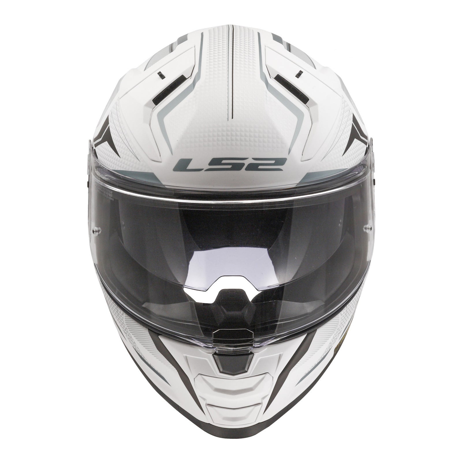 LS2 FF811 Vector II (L) Alizer - Matte White / Silver 06 LS2FF8112ALIMWSL#