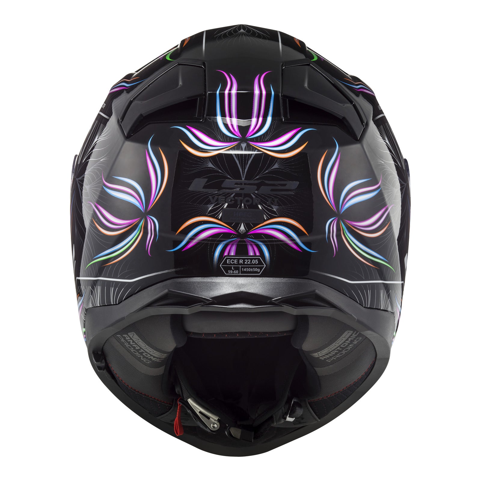 LS2 FF811 Vector II (2XL) Tropical - Black / White 06 LS2FF8112TBW2XL#