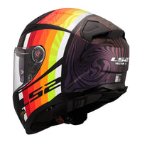 LS2 FF811 Vector II Freedom Helmet - Matte Black / Chameleon (2XL) LS2FF811FMBC2XL#