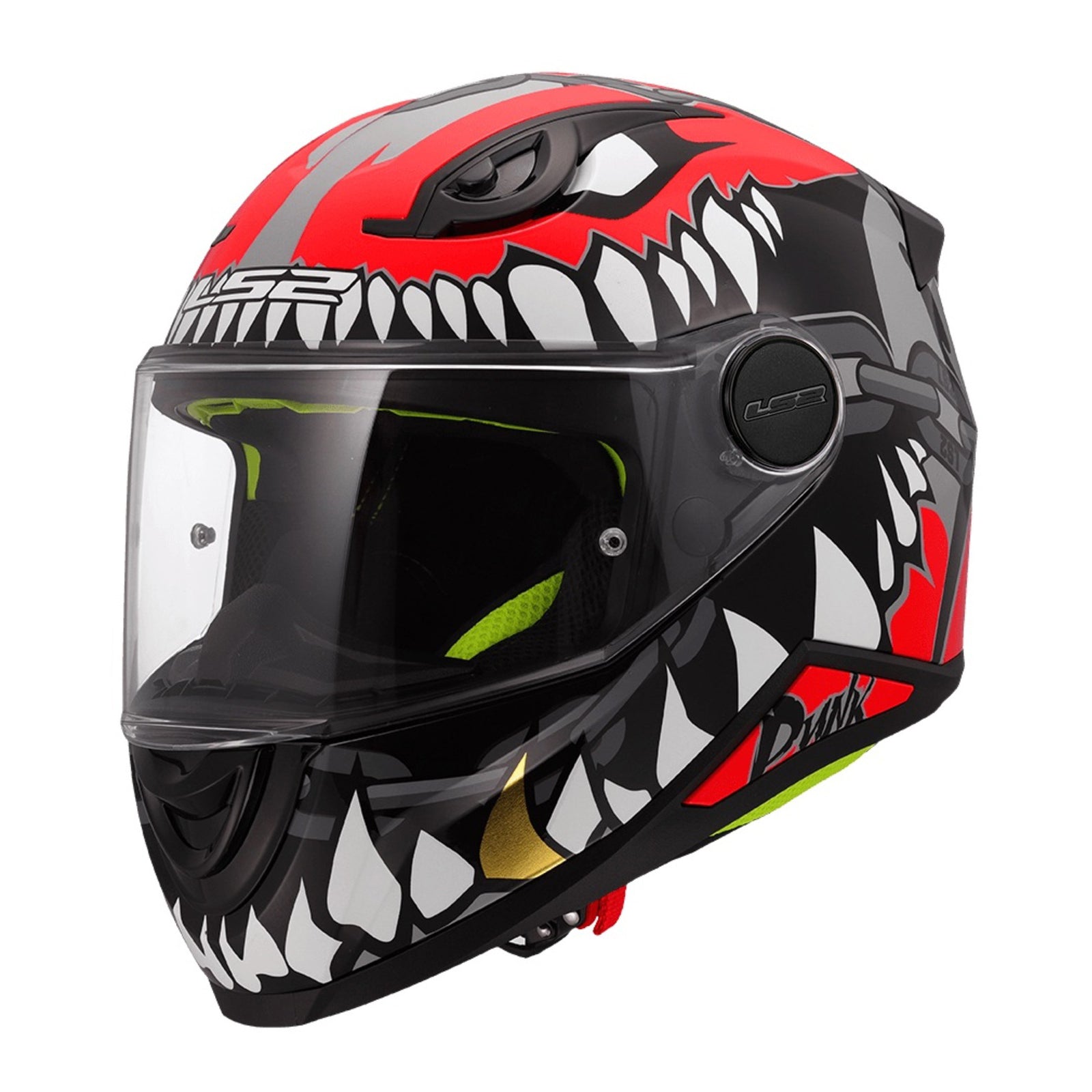 LS2 FF812 KID Helmet - Punk Grey / Red (L) LS2FF812PGRL#