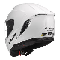 LS2 FF818 Storm III Solid Helmet - Gloss White (2XL) LS2FF818GW2XL#