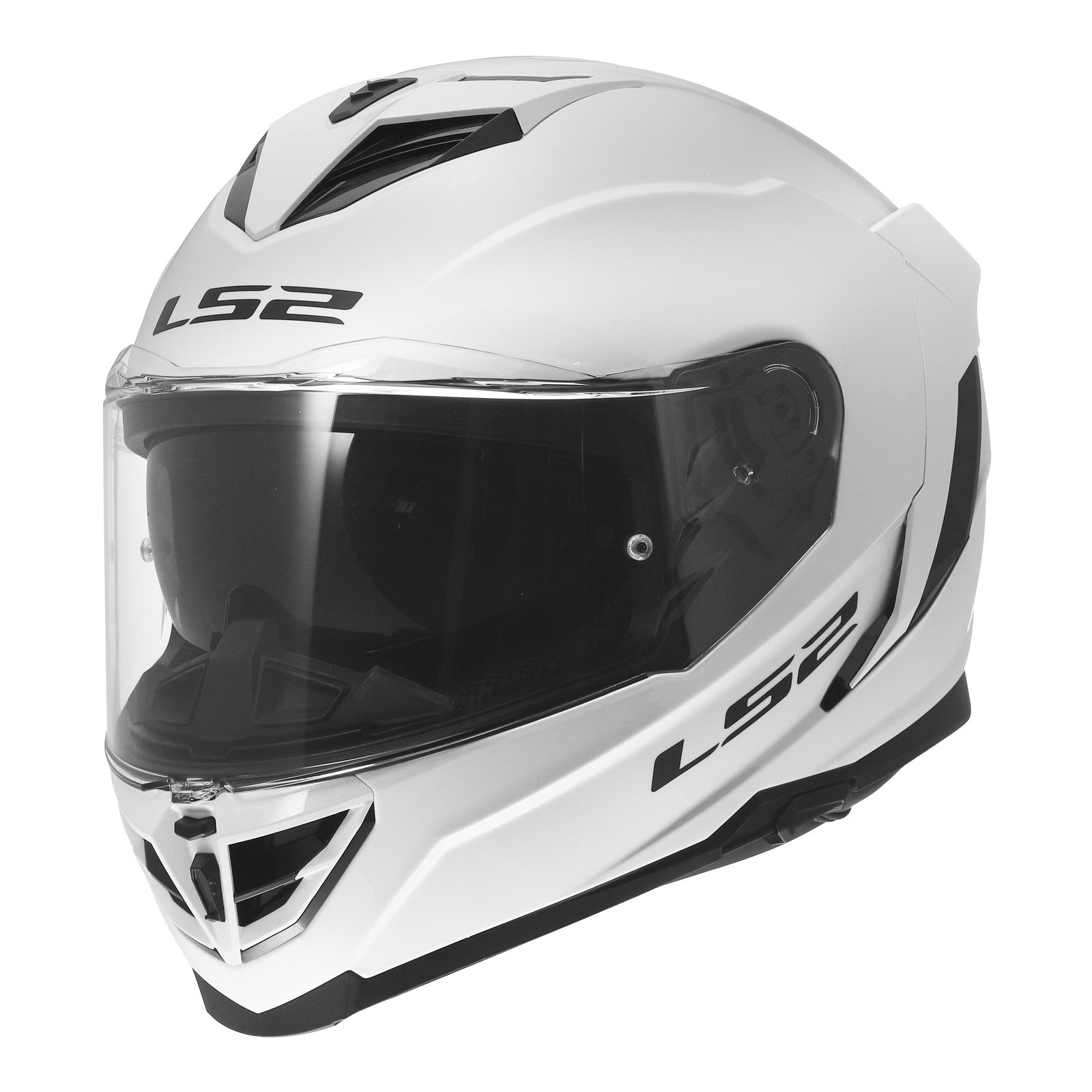 LS2 FF818 Storm III Solid Helmet - Gloss White (S) LS2FF818GWS#