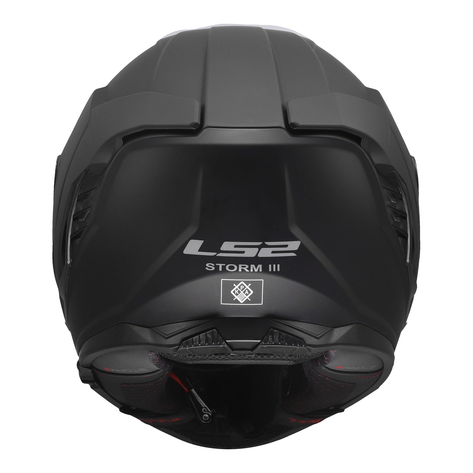 LS2 FF818 Storm III Solid Helmet - Matte Black (2XL) LS2FF818MB2XL#